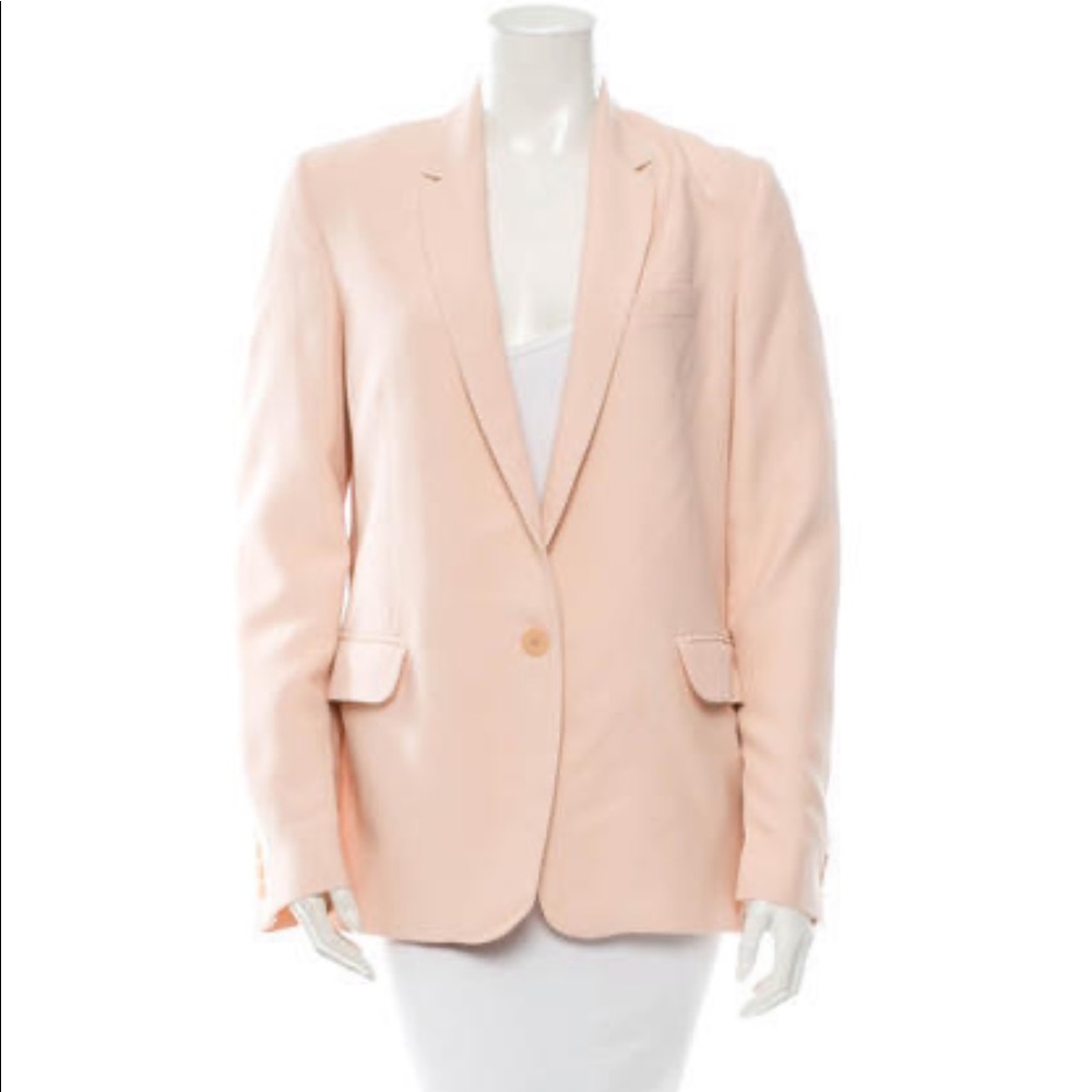 Maje French light pink blazer